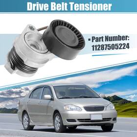 X Autohaux 11287505224 1 Pcs Belt Tensioner Pulley No.11287505224 For Bmw 545i 2004-2005 2006-2011