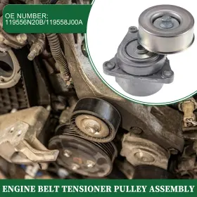 No.119556n20b X Autohaux 119556n20b/119558j00a Engine Belt Tensioner Pulley Assembly For Nissan Altima 2002-2013