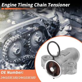 X Autohaux 244103e100/244103e500 Timing Chain Tensioner For Hyundai Santa Fe 2001-2009 No.244103e100 1 Pc