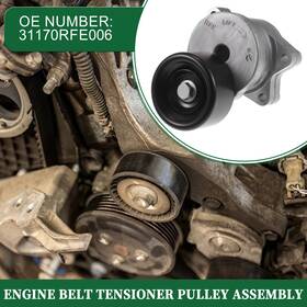 X Autohaux 31170rfe006 Engine Belt Tensioner Pulley Assembly For Honda Odyssey Rb1 05-08 No.31170rfe006
