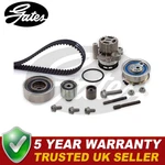 Gates Timing Cam Belt Water Pump Kit For Skoda Fabia 1.2 1.6 Diesel (2010-2014) New. Price: $195.77.