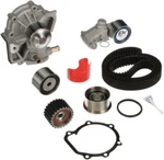 Eng Timing Belt Kit W/water Pmp Gates TCKWP304C New. Price: $325.44.