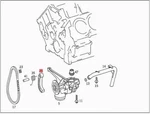 Genuine Mercedes Tensioning Bracket 1121810059 New. Price: $143.63.