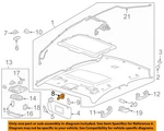 Gm Oem 11-20 Cruze Limited Roof Interior Trim-hold Down 95994975 New. Price: $12.27.