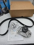 Engine Timing Belt Kit With Water Pump Dayco WP184K1A Fits 1990 Acura Integra New. Price: $52.20.
