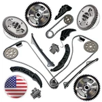 Timing Chain Kit 4 Camshaft Phaser Fit Hyundai Kia Azera Sedona Genesis Sorento New. Price: $296.13.