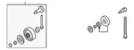 Genuine Nissan Idler Pulley 11925-AL50B New. Price: $134.66.
