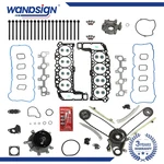 Head Gasket Set Timing Chain For 4.7L Dodge Ram Jeep Grand Cherokee 04-07 TRX4 New. Price: $212.89.