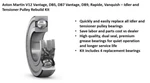 Aston Martin V12 Vantage DB7 DB9 Dbs- Idler Tensioner Pulley Bearing Rebuild Kit New. Price: $70.64.