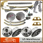 Timing Chain With Cam Vvt Gear Tensioner Kit For Kia Sorento Sedona Hyundai 3.3L New. Price: $269.99.