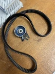 Genuine Mopar Belt 68270265AA And Tensioner 68330825AA New. Price: $175.00.