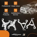 Maxpeedingrods Rear Upper Lower Control Arms For Lincoln Ls 2000-2003 S-type New. Price: $212.29.