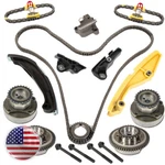 Timing Chain Kit Camshaft Gear Fit Ford F-150 Navigator Transit 250 Turbo 3.5L New. Price: $279.03.