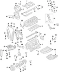 Genuine Volkswagen Engine Balance Shaft Chain Tensioner 06N-109-509-A New. Price: $26.54.