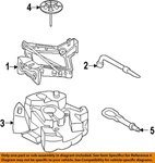 Ford Oem 15-25 Mkz Jack Components-storage Tray Retainer DS7Z1424B New. Price: $23.13.