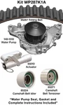 Dayco WP287K1A Engine Timing Belt Kit With Water Pump New. Price: $150.97.