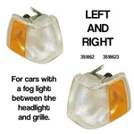 Turn Signals Parking Light Volvo 760 940 960 With Fog Pair 3518622 3518623 New. Price: $59.99.