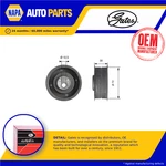 Timing Belt Tensioner T41080 Gates 068109243C 068109243F 778621081 New. Price: $25.44.