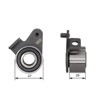 T41081 Gates Tensioner Pulley, Timing Belt For Volvo Neu. Price: $38.03.