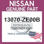 Genuine Nissan 13070-ZE00B Tensioner Assy- 13070ZE00B Oem New. Price: $33.83.