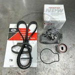 Gates Race T184 Timing Belt Water Pump & Oem Tensioner For Honda B18B1 B18A1 New. Price: $169.95.