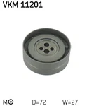 Skf Vkm 11201 Tensioner Pulley, Timing Belt For Audi Neu. Price: $32.58.