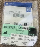 Gm Genuine Parts 11098763 Engine Timing Chain Tensioner Bolt New. Price: $14.00.