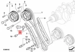 Genuine Bmw E60 E61N E63 E64 Cabrio Coupe Chain Tensioner Oem 11317834162 New. Price: $171.00.