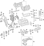 Genuine Mercedes-benz Engine Timing Chain Tensioner 276-050-26-00-64 New. Price: $113.03.