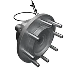 Mopar 68292887AA Front Left Right Wheel Bearing & Hub For Ram 2500 3500 New. Price: $303.79.