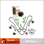 Timing Chain Kit Water Oil Pump For Cadillac Deville Oldsmobile Pontiac 4.6L 32V New. Price: $229.28.