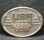 XE23120 Sweet Vintage 1984 *u.s.a. Olympics* Sports Event Mens Brass Belt Buckle Pre-owned. Price: $23.00.