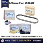 Genuine Oil Pump Chain 4PCS Kit For Hyundai Elantra Kona Kia Optima New. Price: $145.00.