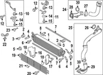 Genuine Mazda Inter-cooler Seal PY8W-13-56Z New. Price: $18.84.