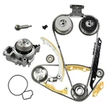 Timing Chain Kit Vvt Gears & Water Pump For Buick Regal Chevy Saturn 2.0L 2.4L New. Price: $155.79.