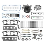 Engine Overhaul Kit Timing Chain Water Pump Head Gasket For Dodge Ram 4.7L V8 New. Price: $185.99.