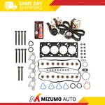 Head Gasket Set Timing Belt Kit Fit 00-04 Ford Mazda Zetec 2.0 Dohc Vin 3 New. Price: $134.95.