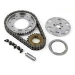 Chevy Sbc 350 Double Roller 2PC Adj Billet Steel Timing Chain Kit New. Price: $142.63.
