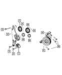 Genuine Mopar Tensioner Support Bracket 4627052AA New. Price: $12.13.