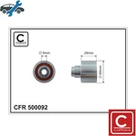 Deflectionguide Pulley Timing Belt 500092 For Audi A1/SPORTBACK Q3 A5 A4/B8/B9 New. Price: $32.50.