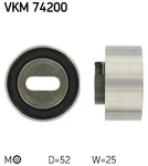 Belt Drive Timing Tensioner Pulley Skf Vkm 74200 Fits Kia Mazda 121 323 New. Price: $19.62.