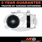 Gates Drive Belt Deflection Guide Pulley 6112300142 6112340193 6112340293 A61123 New. Price: $50.41.