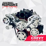 Chevy LS1 LS2 LS3 LS6 Serpentine Pulley Kit Alt Ps Ac Camaro Style Balancer New. Price: $1800.00.