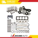 Head Gasket Set Valves Timing Belt Kit Fit 04-05 Chevrolet Aveo 1.6L Dohc Vin New. Price: $229.95.