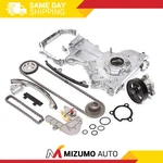 Timing Chain Kit Cover Water Oil Pump For 02-06 Nissan QR25DE Altima Sentra Fit New. Price: $209.95.