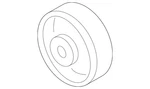 Genuine Volkswagen Engine Timing Belt Idler 03L-109-244-D New. Price: $66.95.
