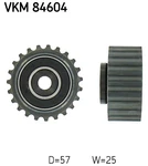 Skf Vkm 84604 Idler/guide Pulley, Timing Belt Upper For Mazda Neu. Price: $35.30.