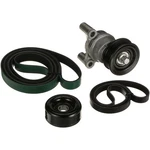 Gates 90K39431 Fleet Runner Heavy Duty Serpentine Belt Drive Component Kit New. Price: $213.01.