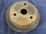 Small Block Chevy Dual Groove Crankshaft Pulley Corvette Camaro 3956666AC Used. Price: $59.46.