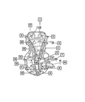 Genuine Mopar Short Block Engine 5047158AB New. Price: $90.48.
